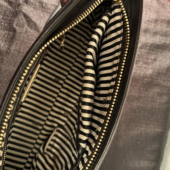 L.A.M.B black and white leather vintage clutch - Picture 12 of 15